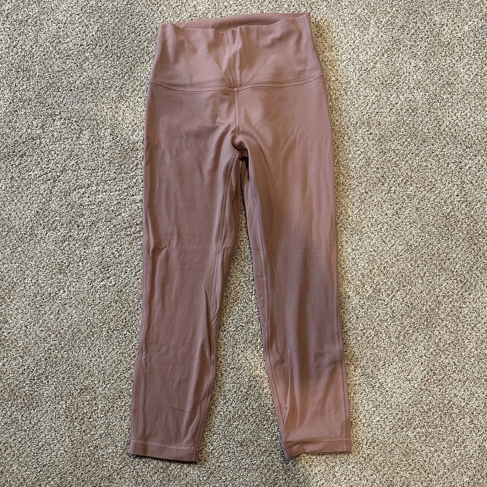 Lululemon | Align High Rise Crop | Twilight Rose | 6